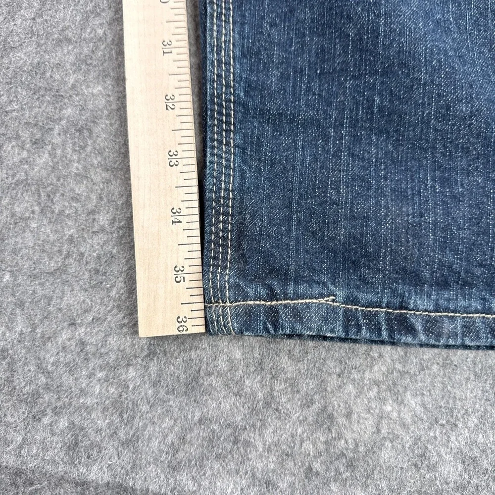 Carhartt FR Rugged Flex Jeans Mens 40x36 Blue Straight Traditional Fit Work